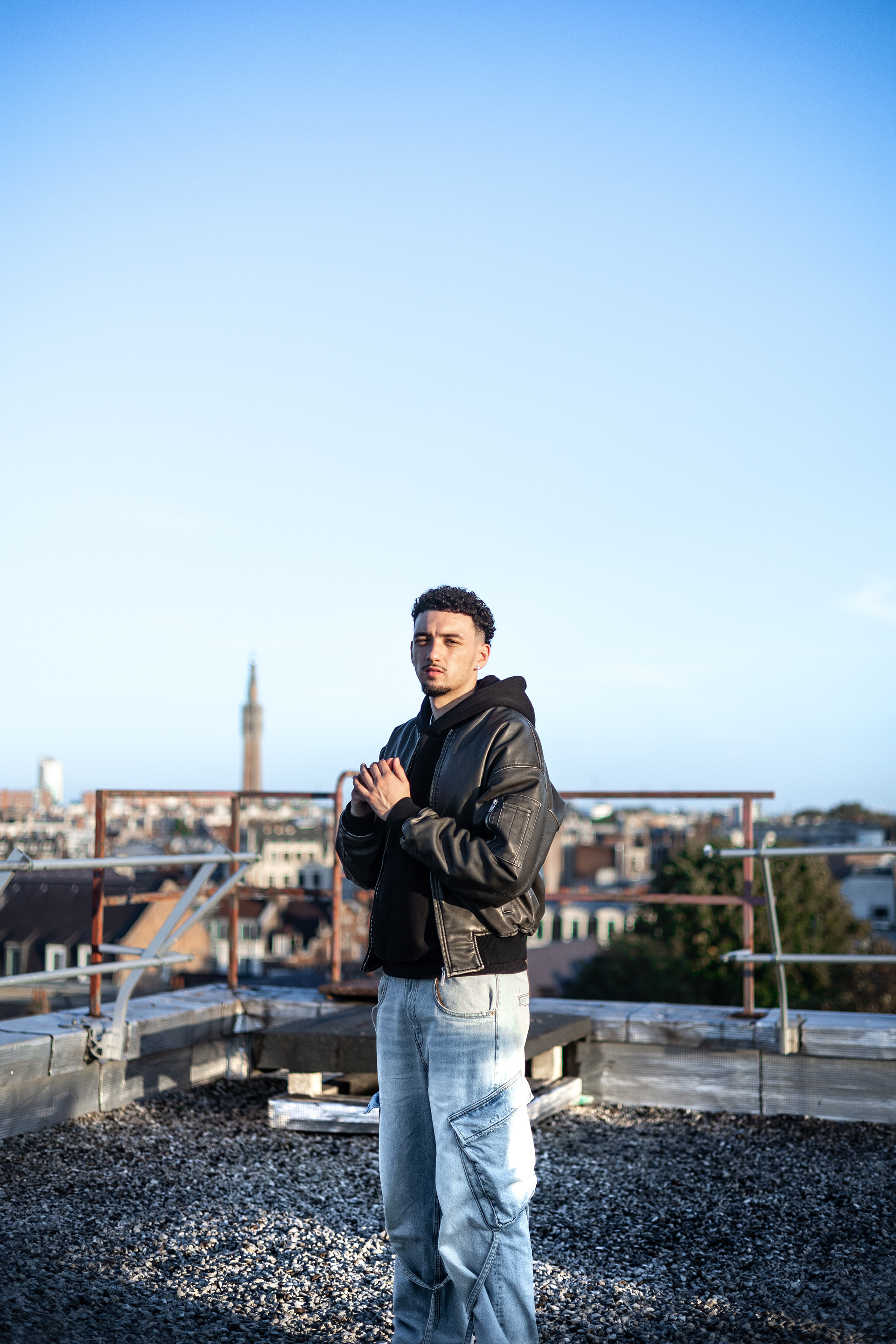 Muchos, sur le clip de "Paradis ou Enfer"