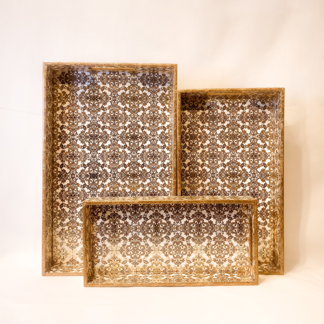 SBTR026 - MDF WITH STICKER - SET OF 3