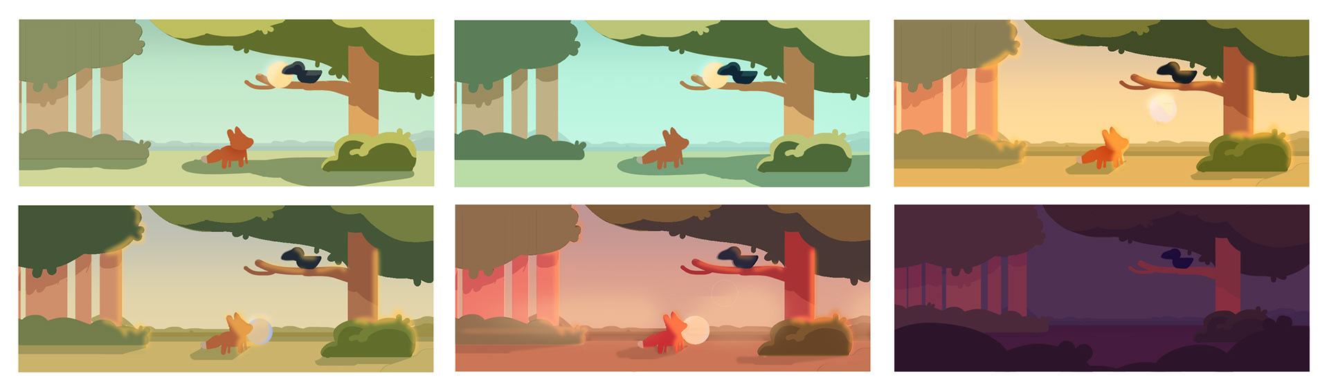 Early Color Script Exploration