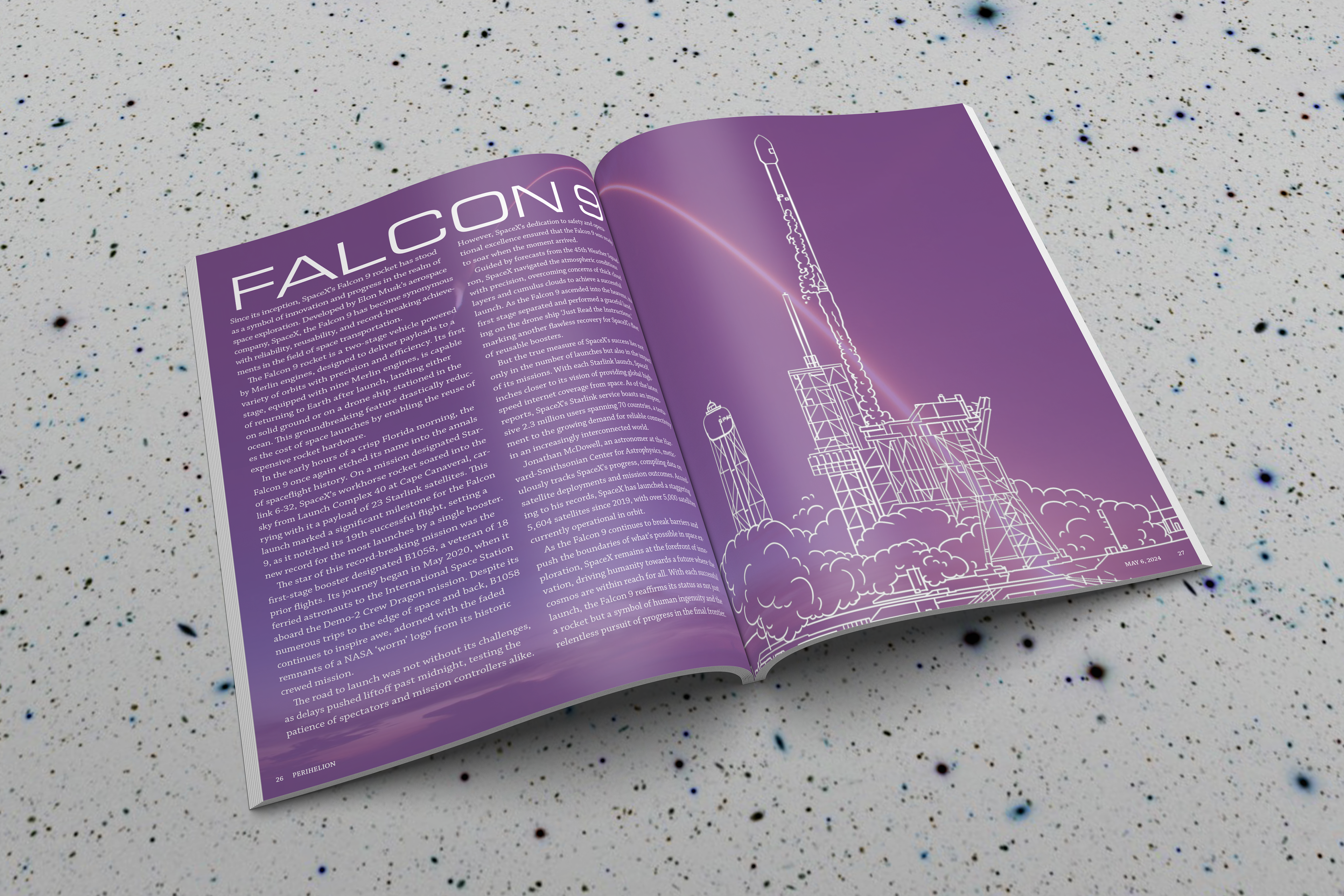 Falcon 9 Spread