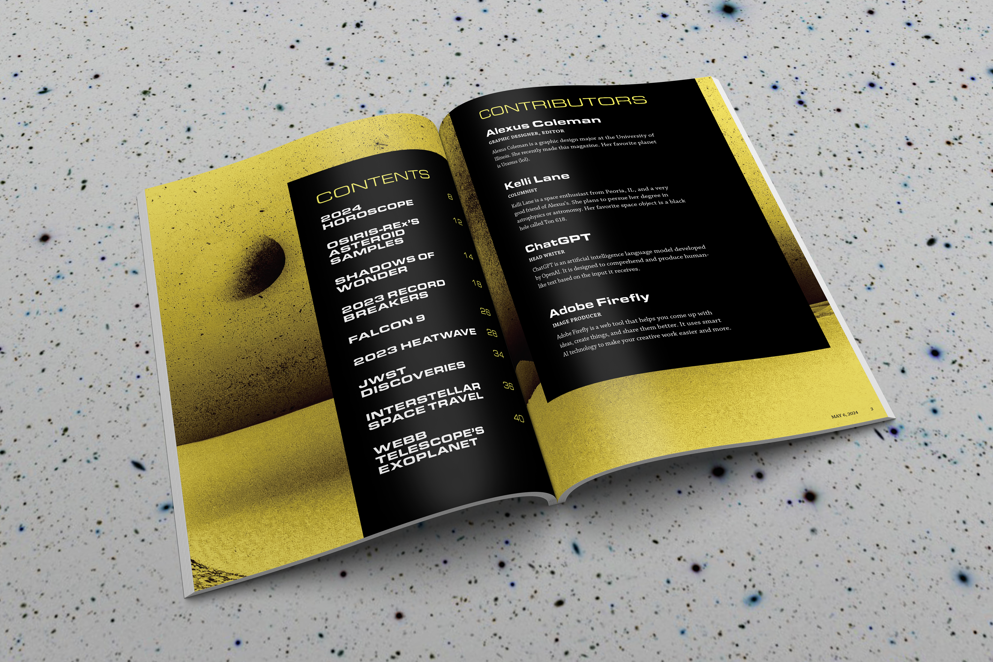Content/Contributor Spread