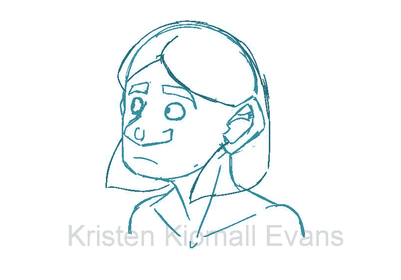kristen kiomall-evans - Head Turn Animation kristen kiomall-evans - Head Turn Animation