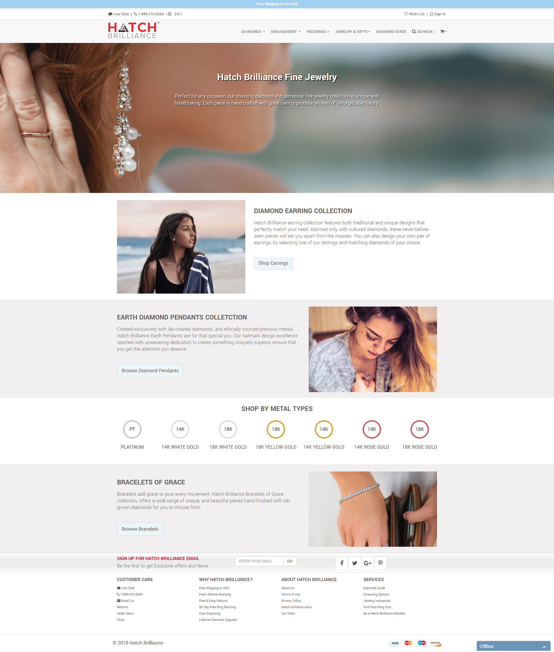 Previous Fine Jewelry Landing Page