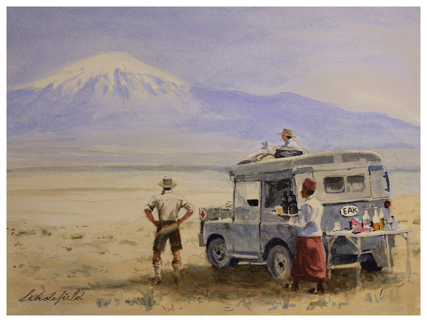 “Nairobi to Timbuktu Adventure” 12x16-inches