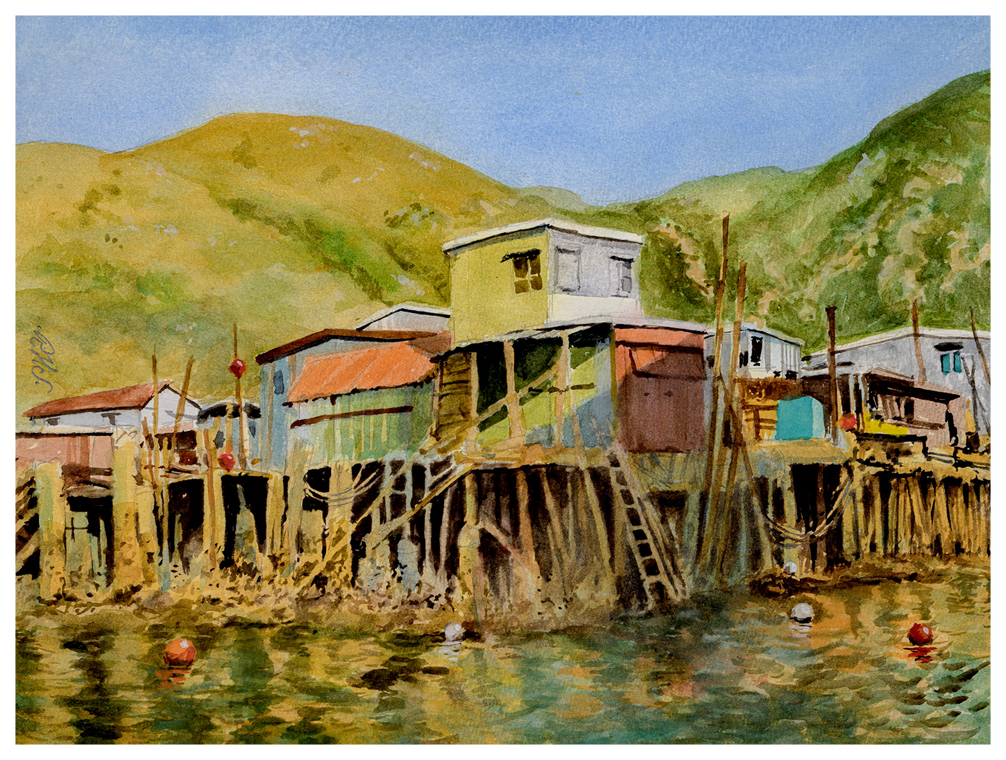 Tai-O • 11x16-inches