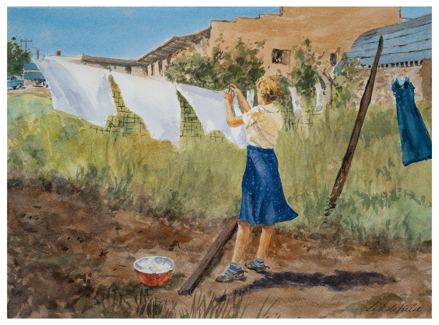 Laundry Day • 11x15