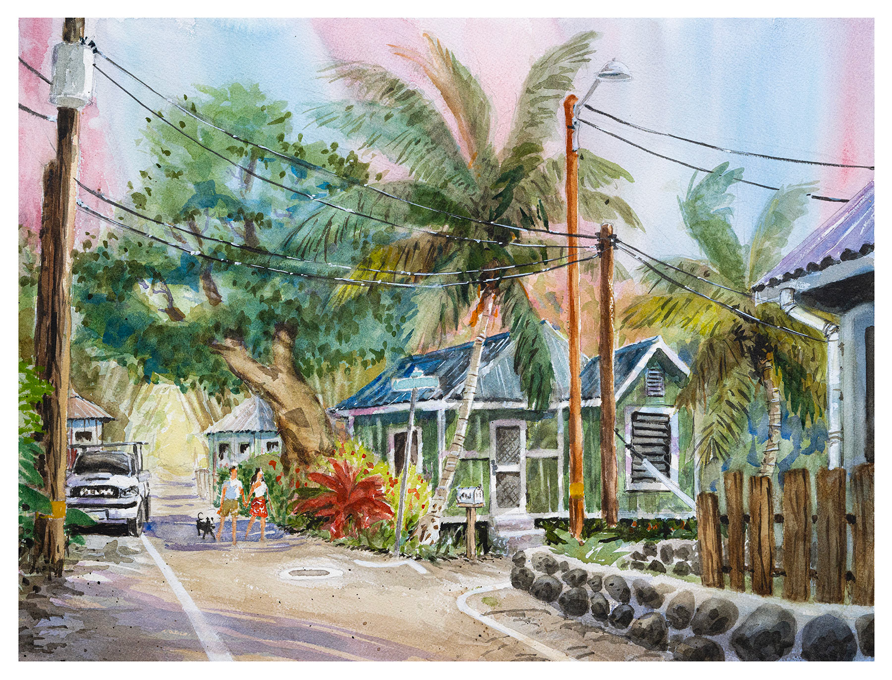 Church Street at Palua