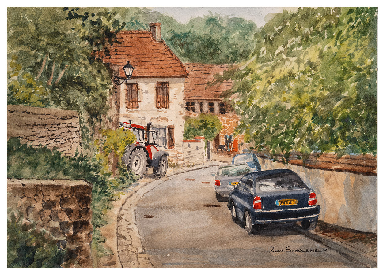 Thiverval Village, France