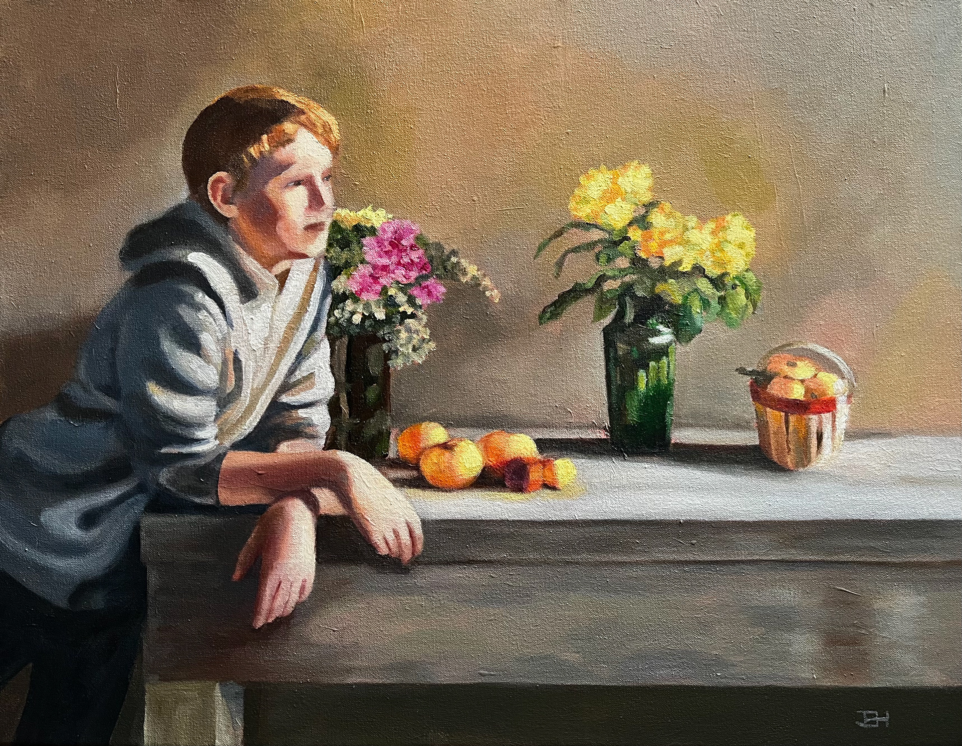 Unplugged, 20x16, oil on canvas