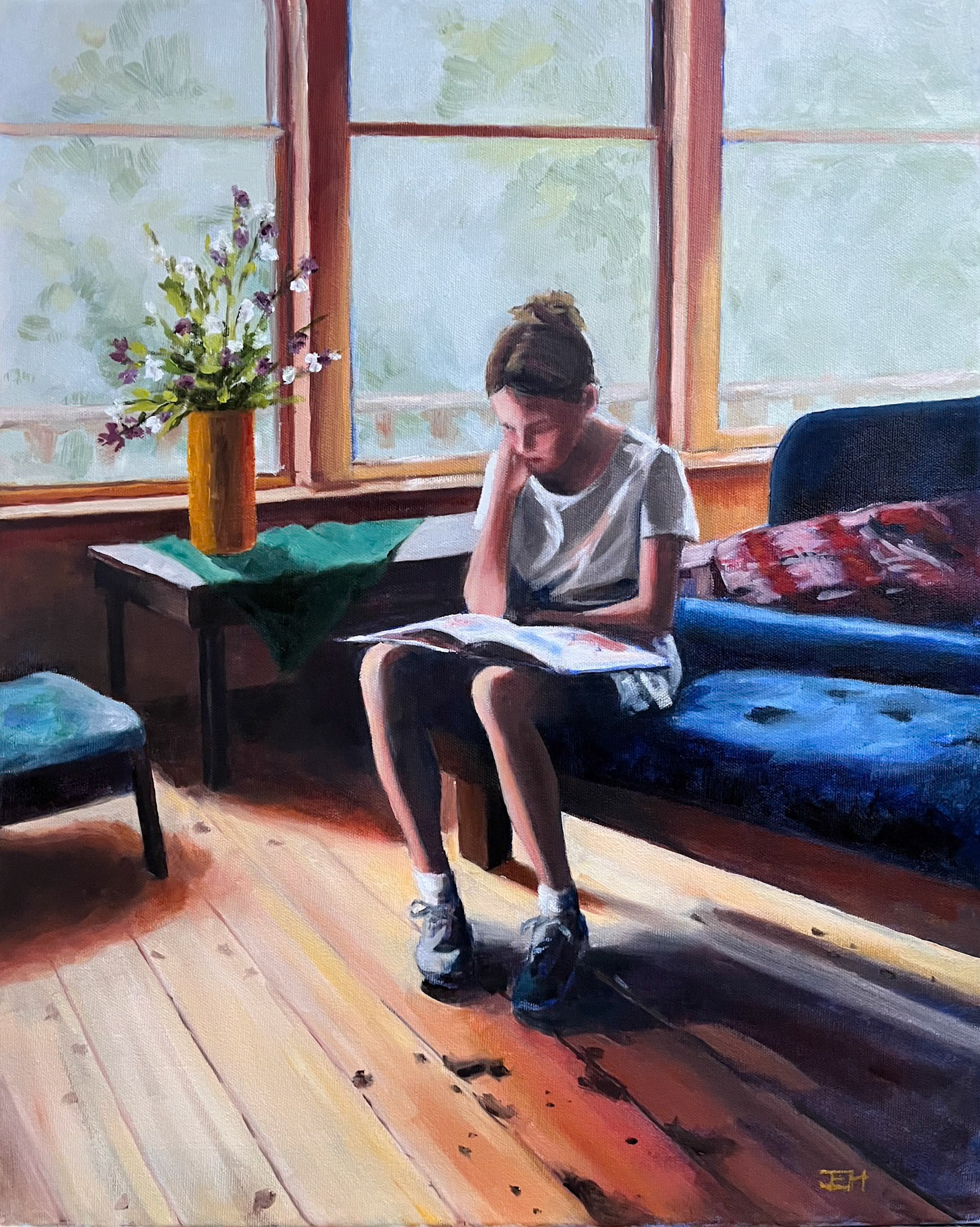 Bethany Reading, 16x20, oil on canvas