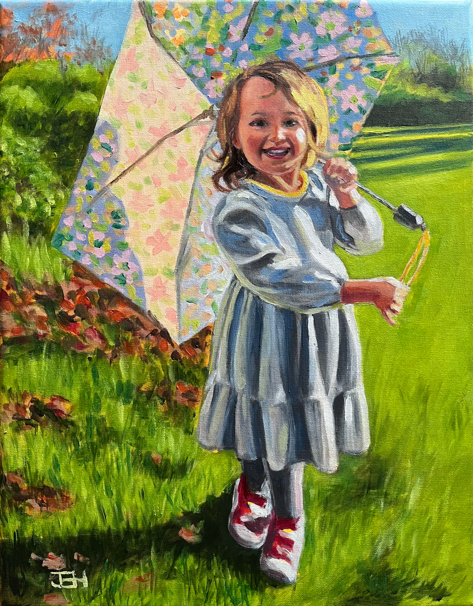 Parasol, 11x14, oil on canvas