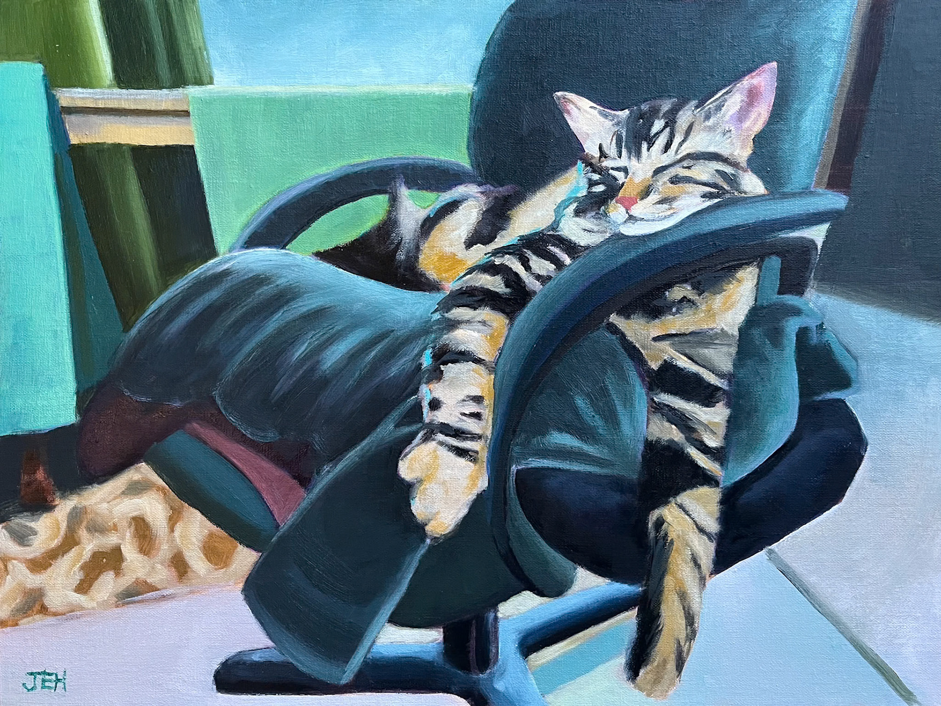 [SOLD] Baxter, 12x16, oil on linen panel
