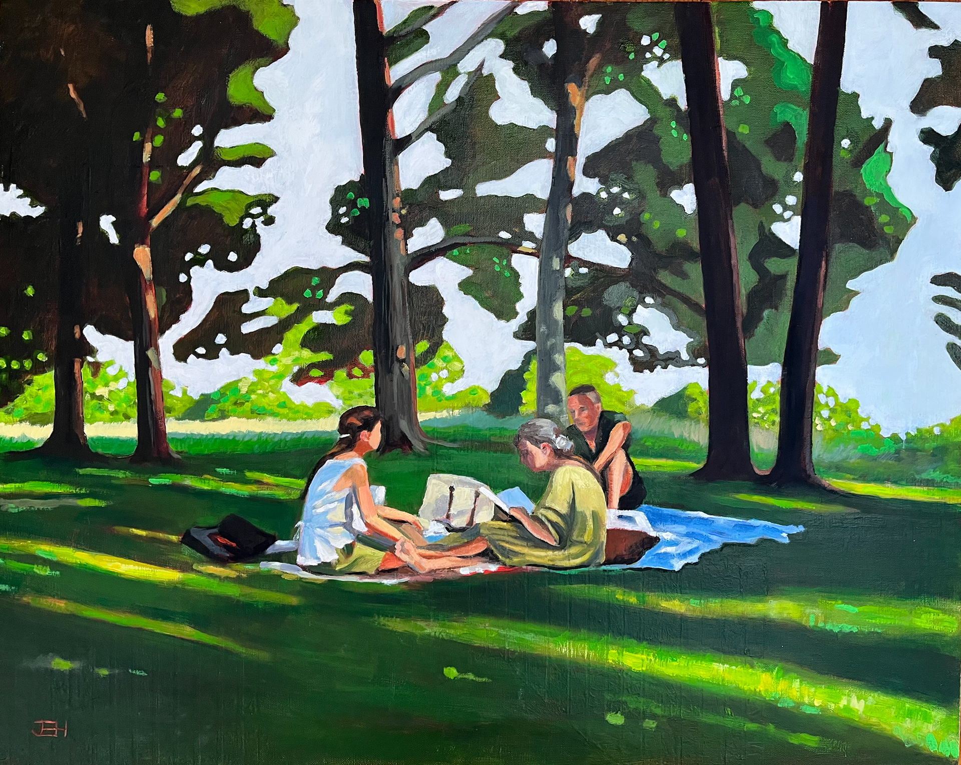 World's End, 28.5x22.5, oil on canvas