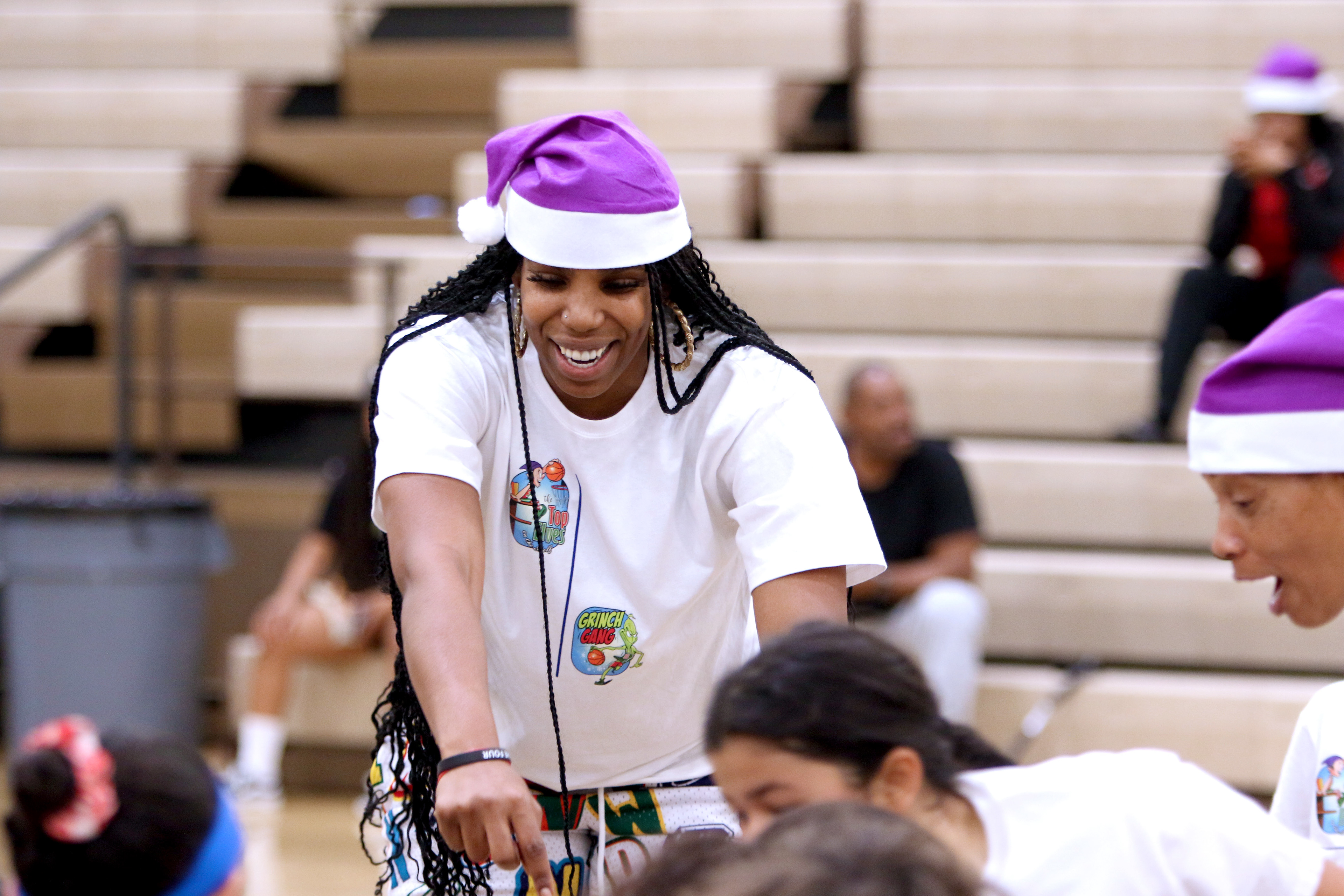 Former WMBA LA Sparks Reshanda Gray