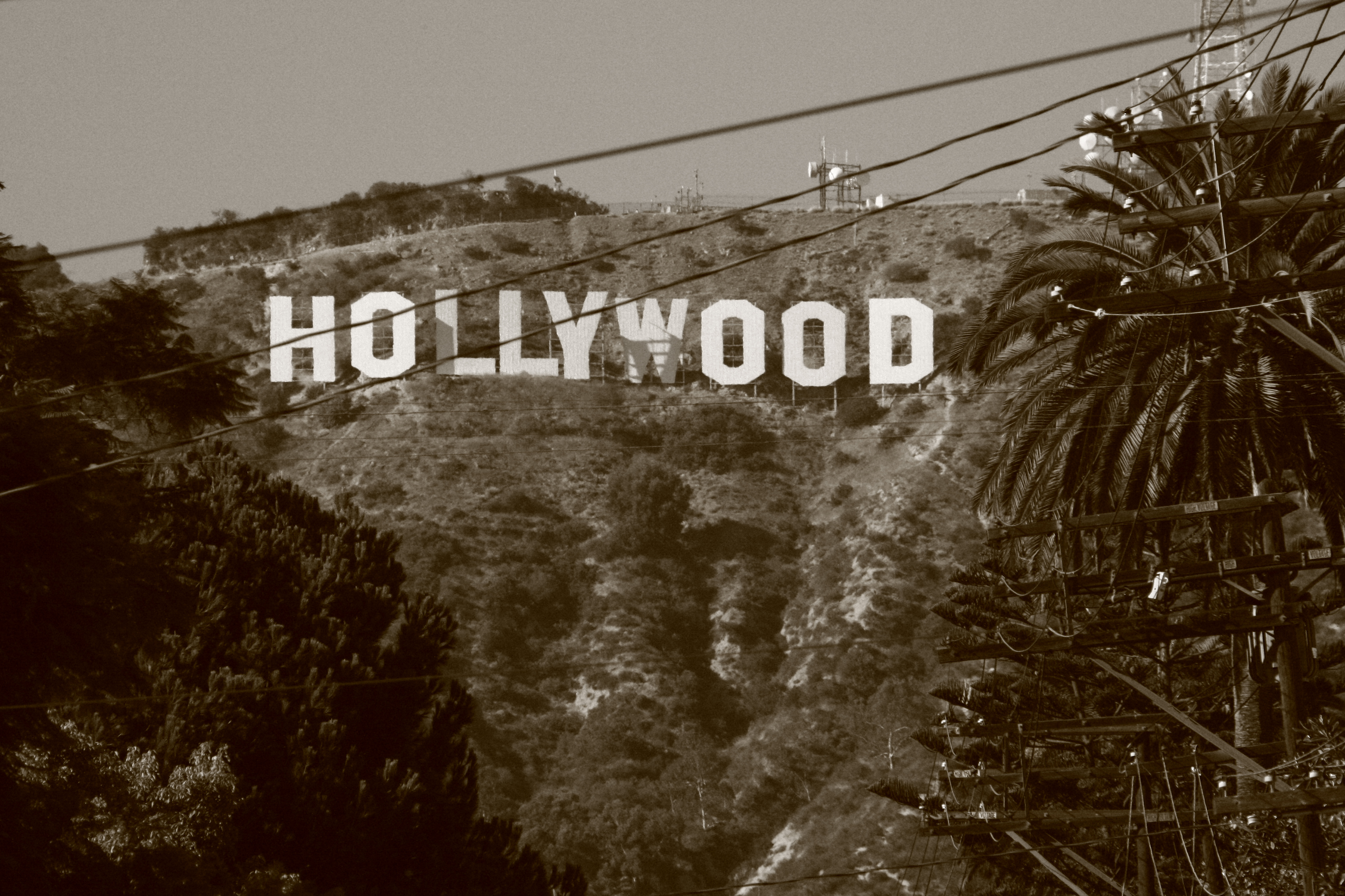 Hollywood sign