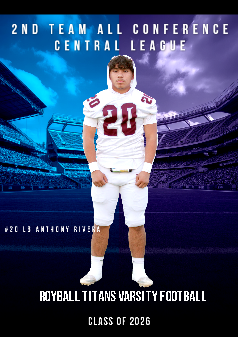 #20 ANTHONY RIVERA LB