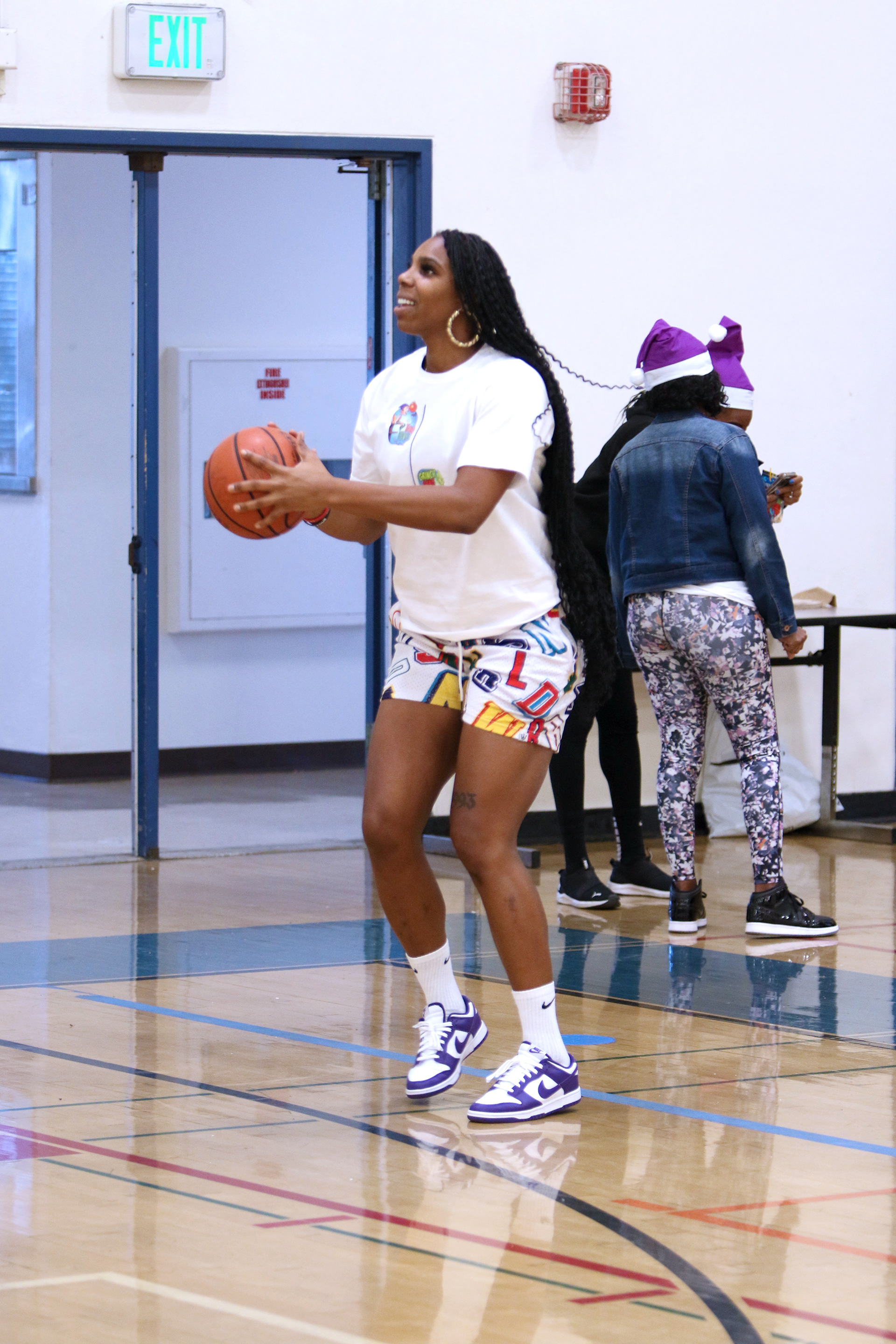 Former WMBA LA Sparks Reshanda Gray