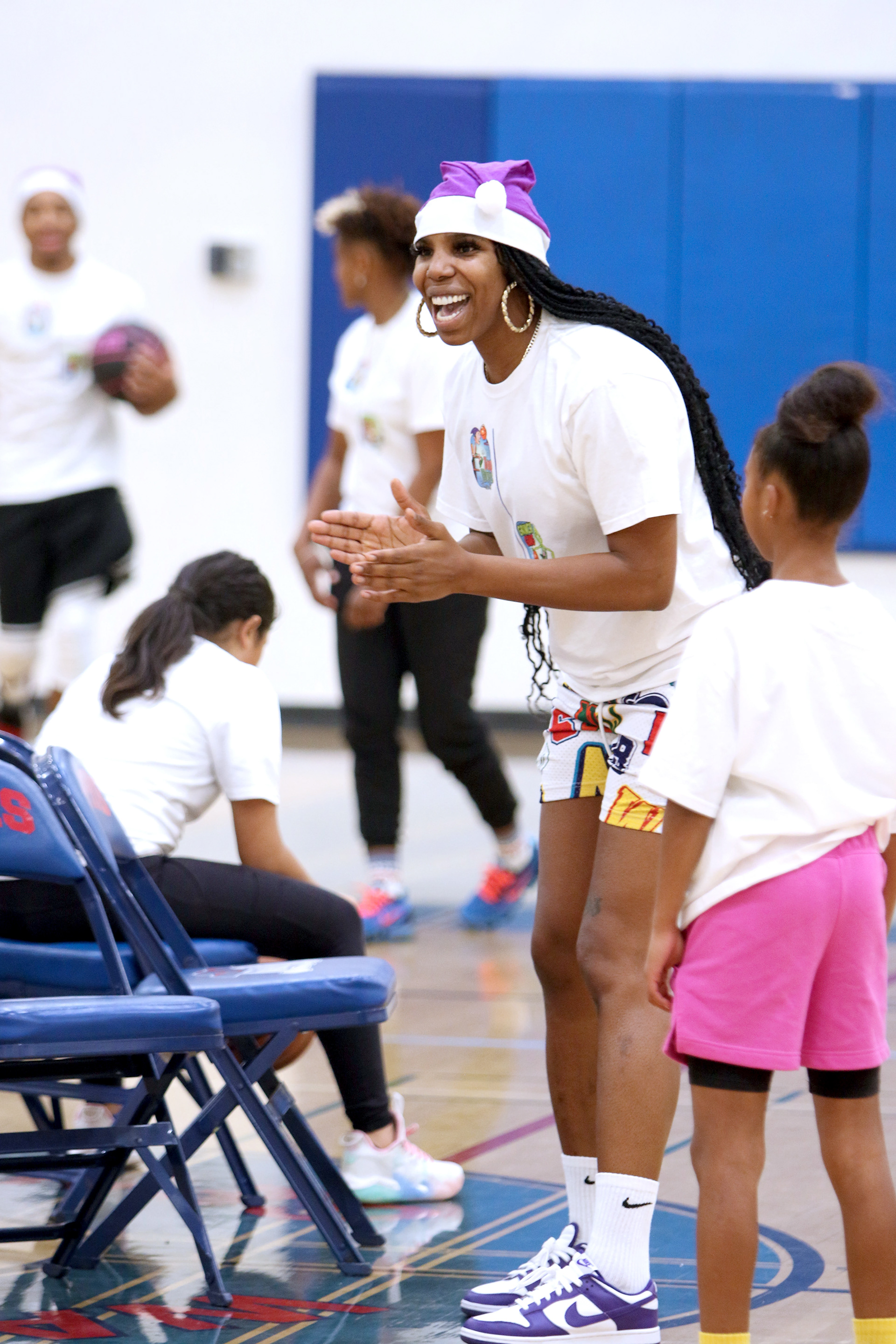 Former WMBA LA Sparks Reshanda Gray