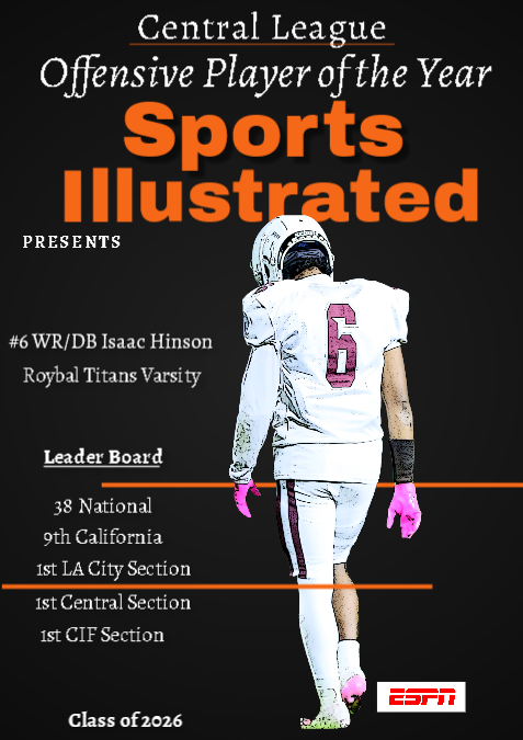 #6 ISAAC HINSON STAT LEADER BOARD