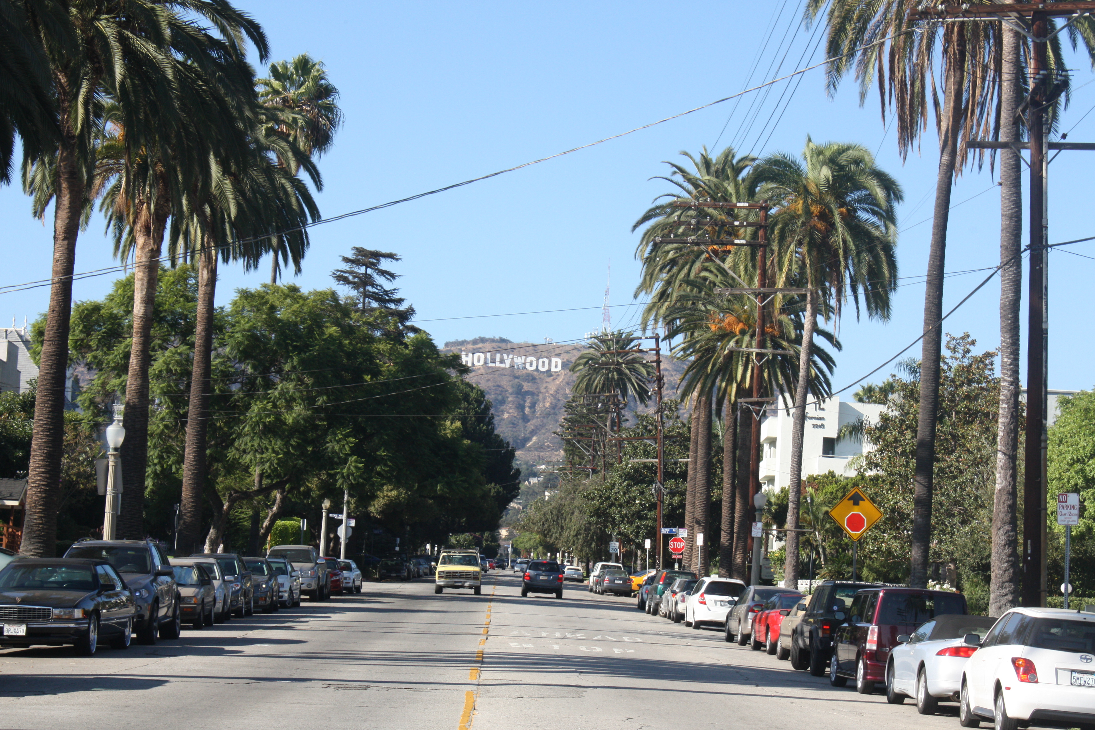 Hollywood sign