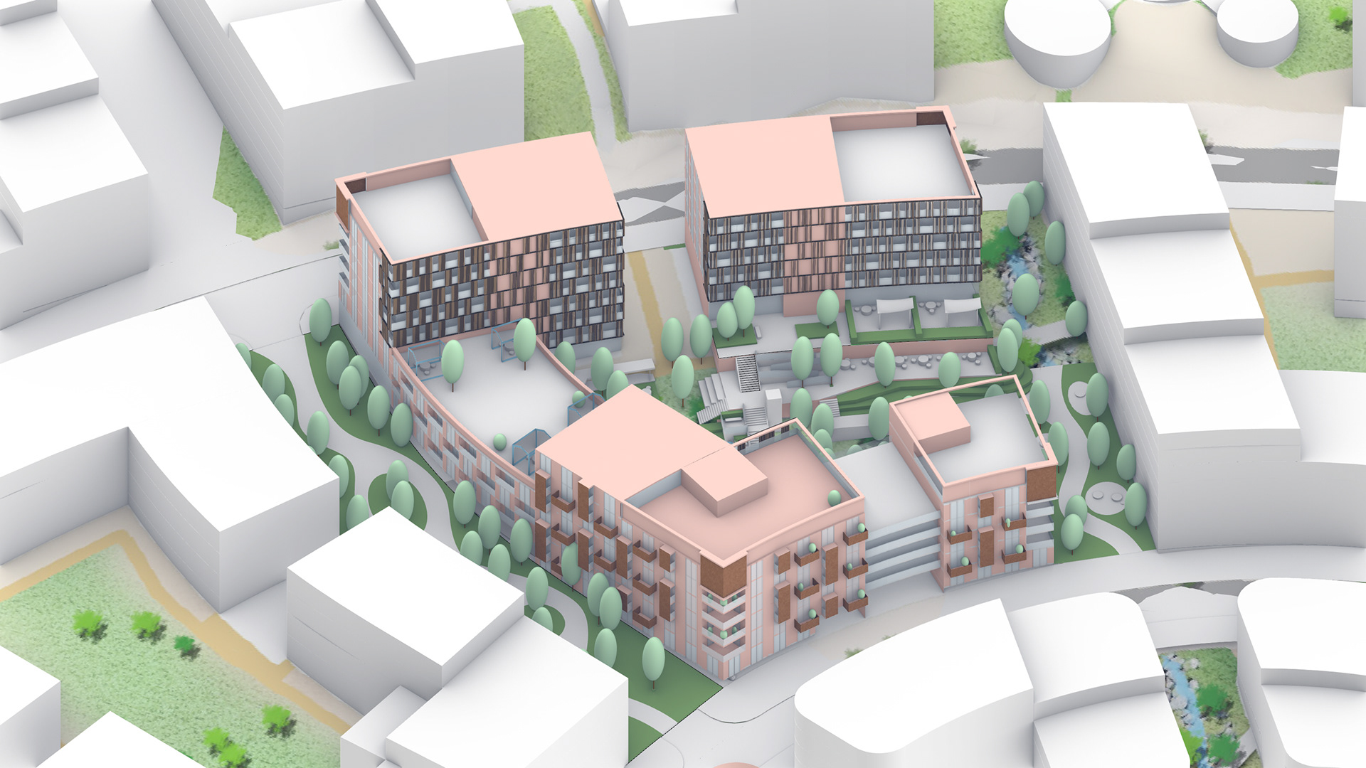 Residential Garden Blocks