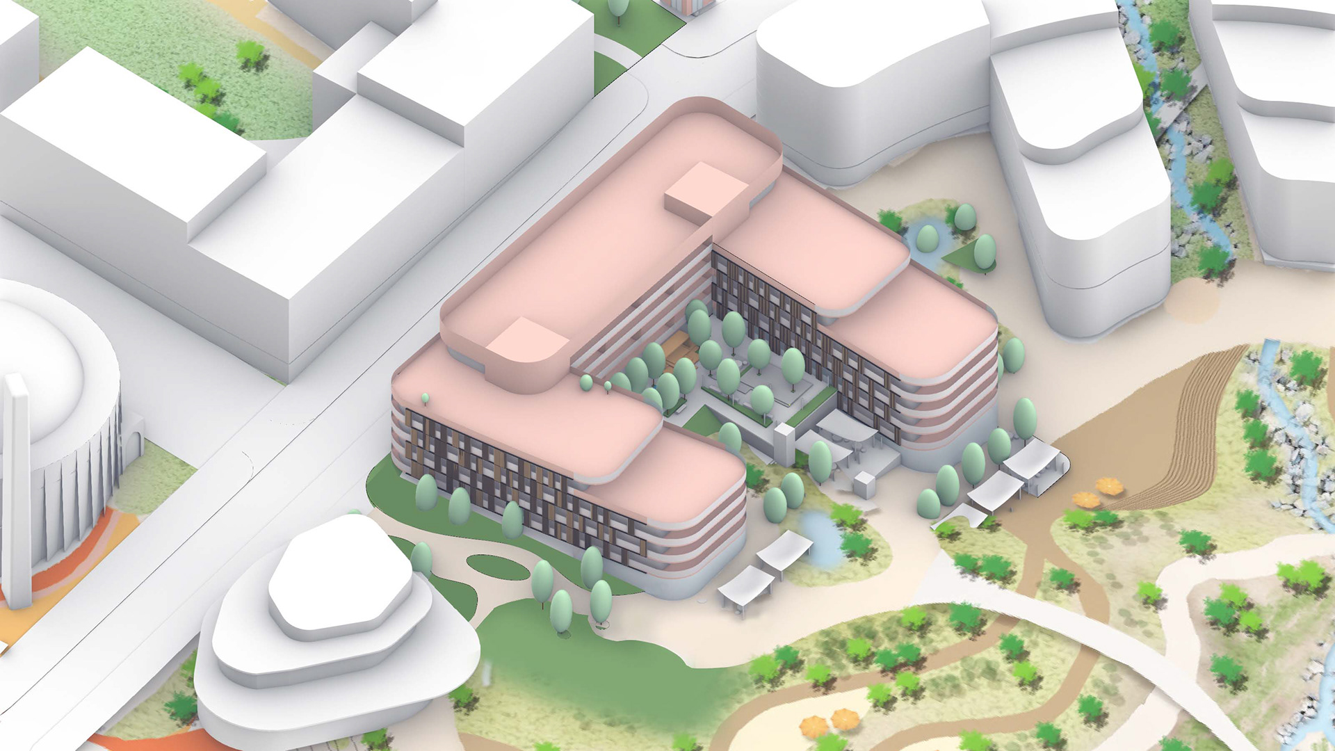 Residential Courtyard Blocks