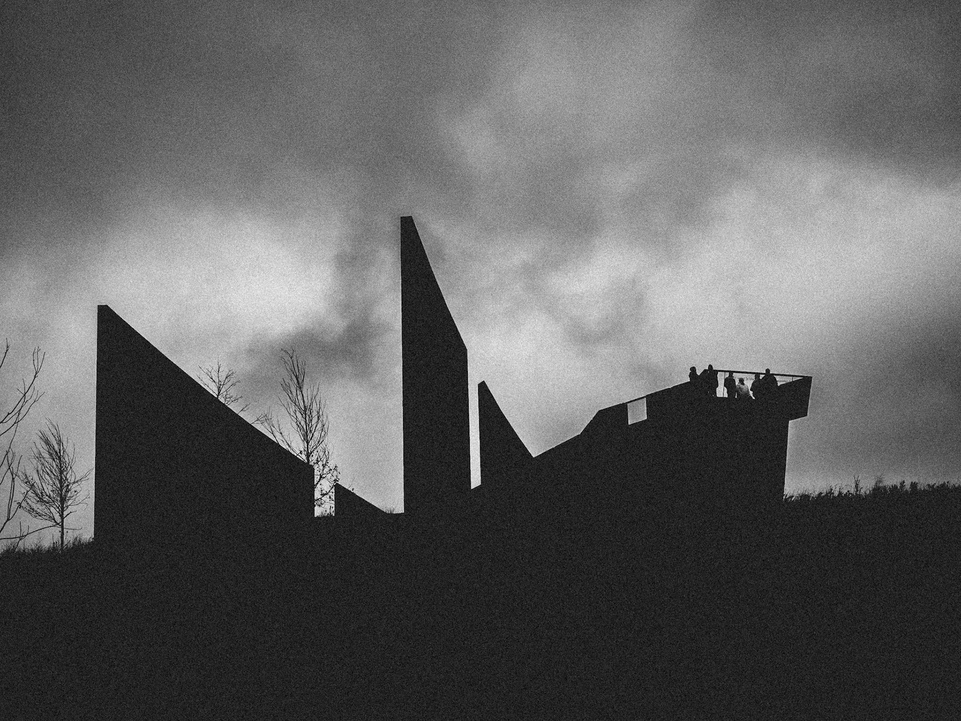 Looking back at the Flt 93 Center