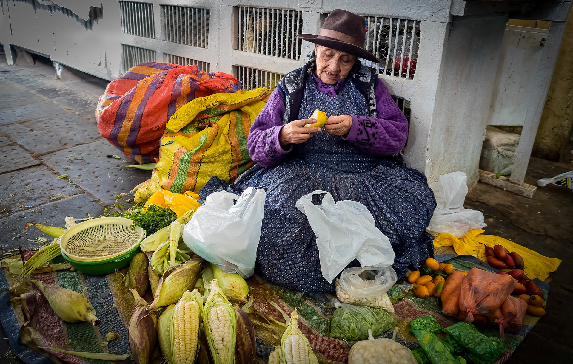 In the Cuzco Market