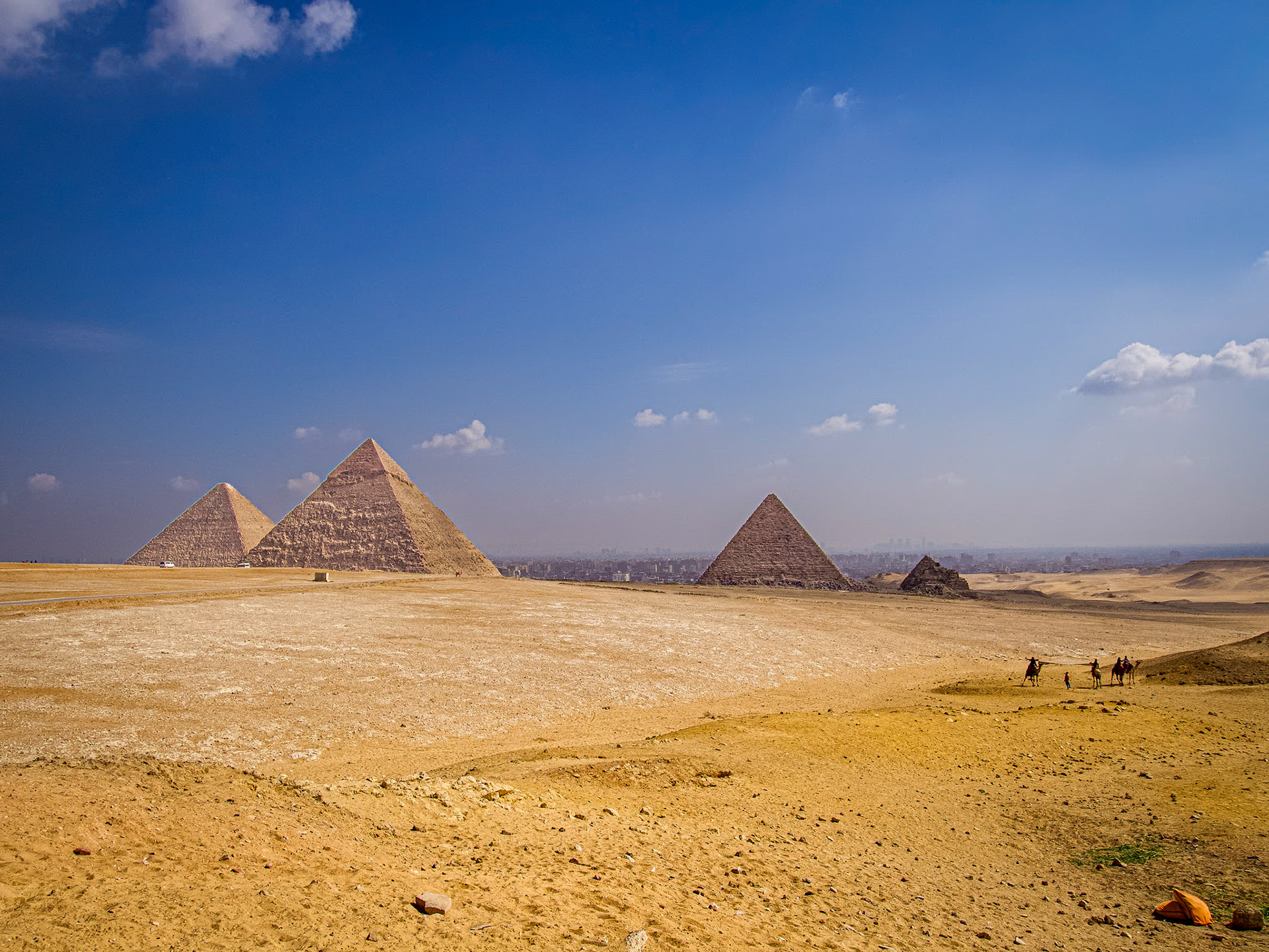 The Pyrmids of Giza