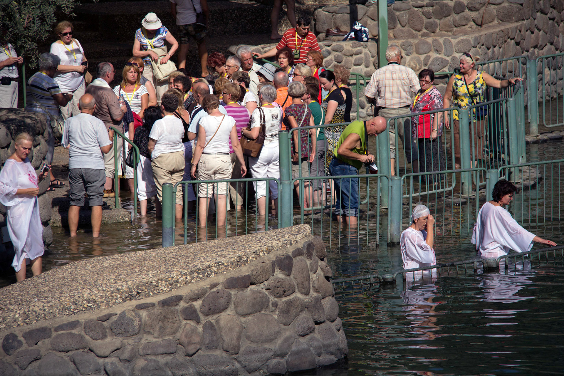 Baptisms in the River Jordan
