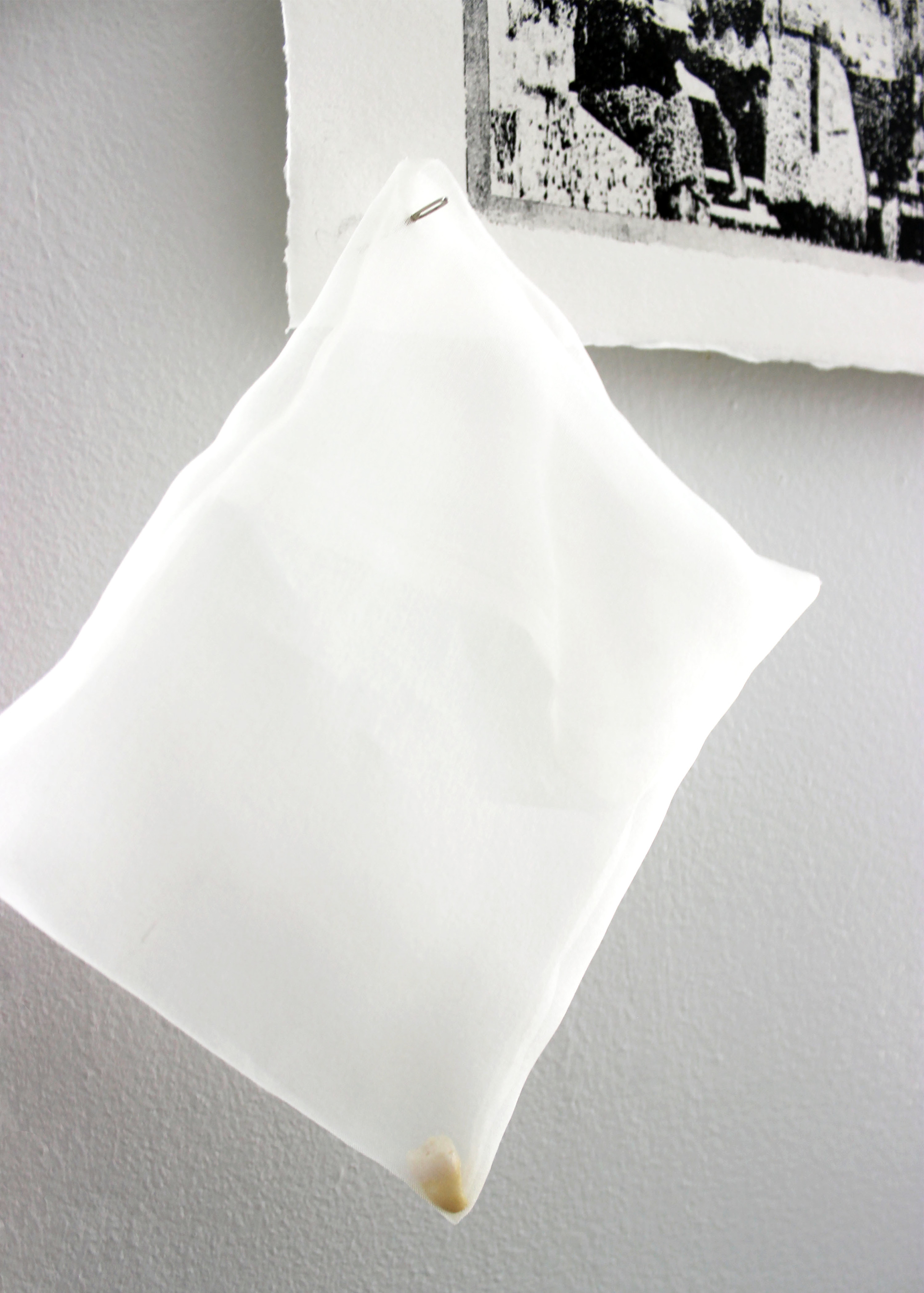 Detail of Pillow for TOOTHFAIRY (2023)