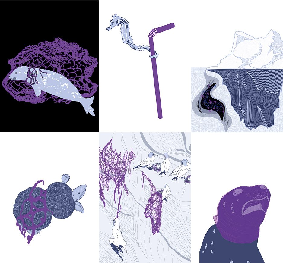 Illustrations for PLASTIKATLAS