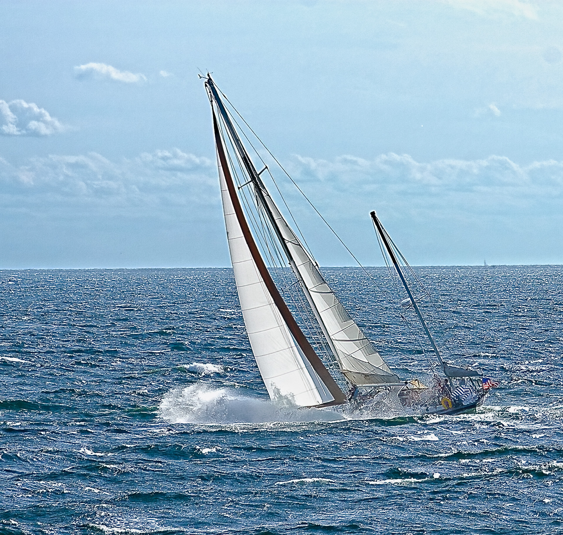 Rough Seas on Long Island Sound