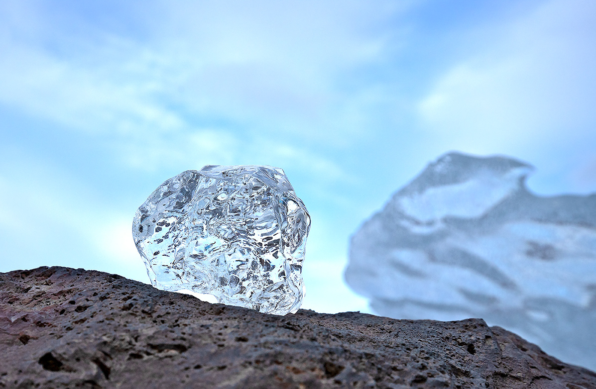 Svínafellsjökull glacier 