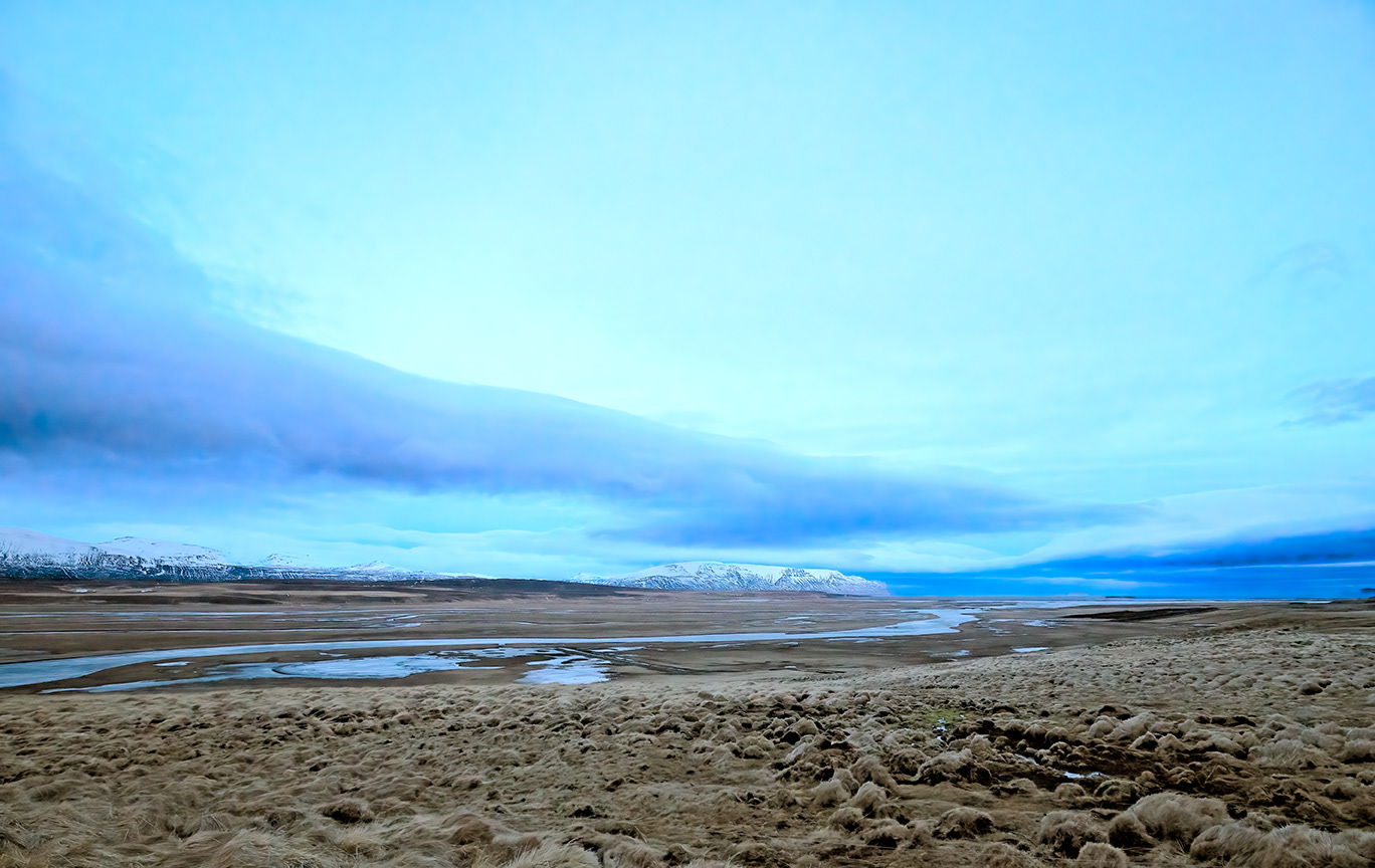 Skagafjörður - Large fiord drainage area, Northern Iceland
