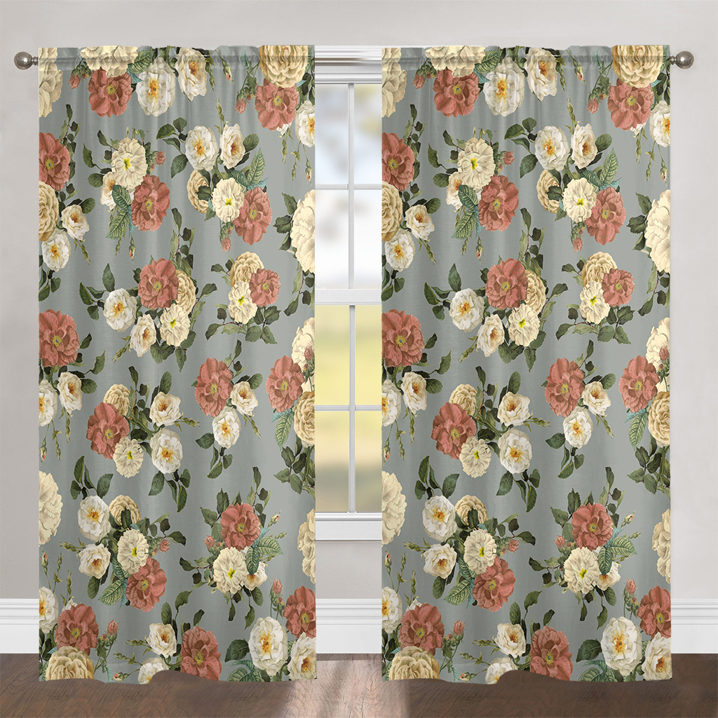 Clair Florals Window Curtain