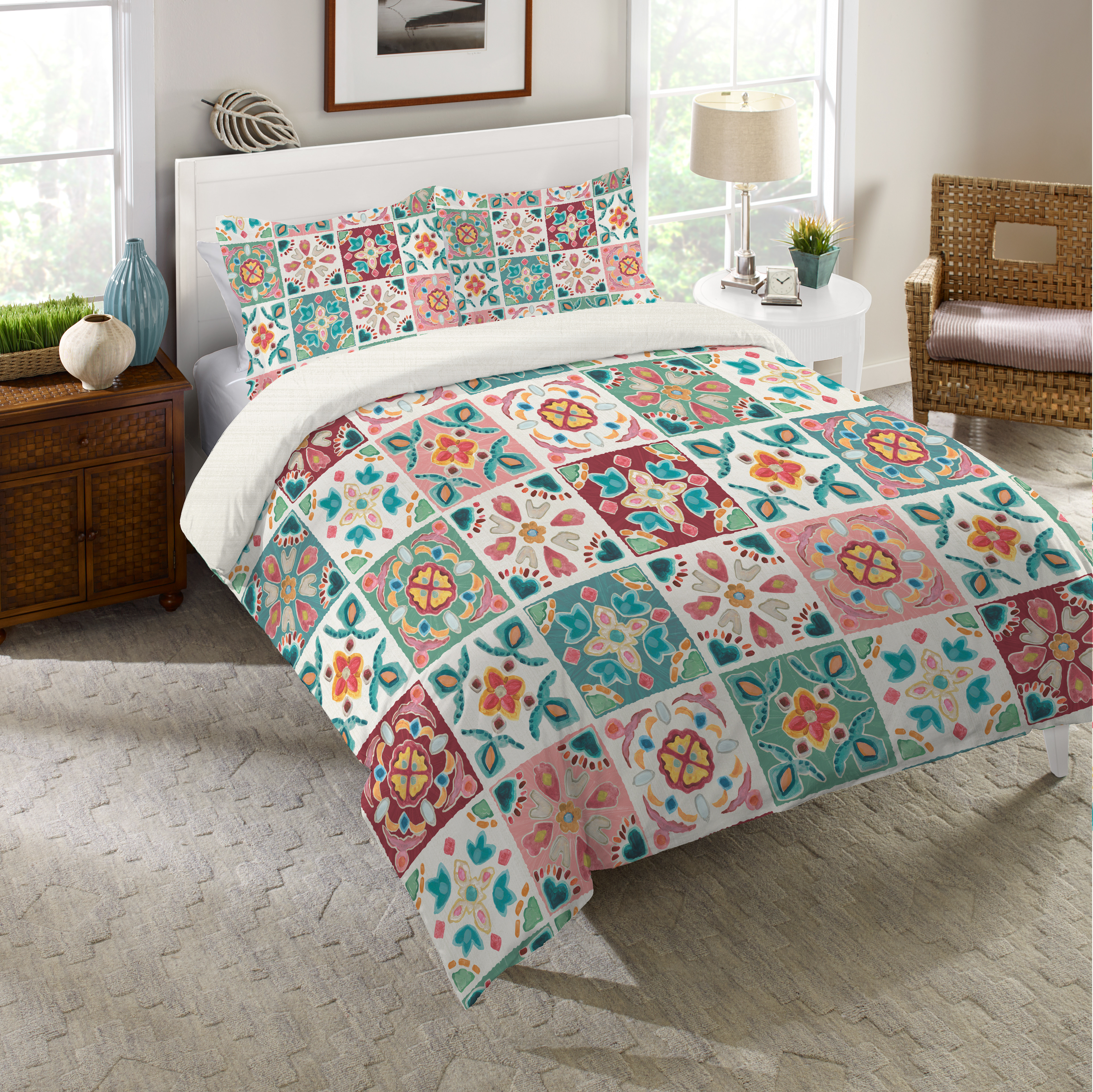 Bohemian Tiles Bedding