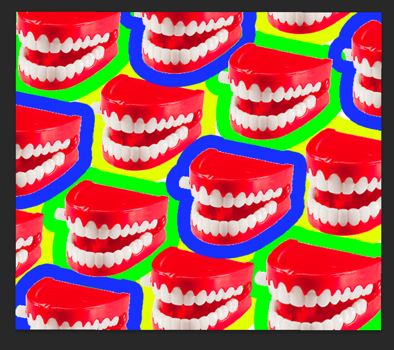 Although, I created a bright collage effect this didn't lead to the final outcomes