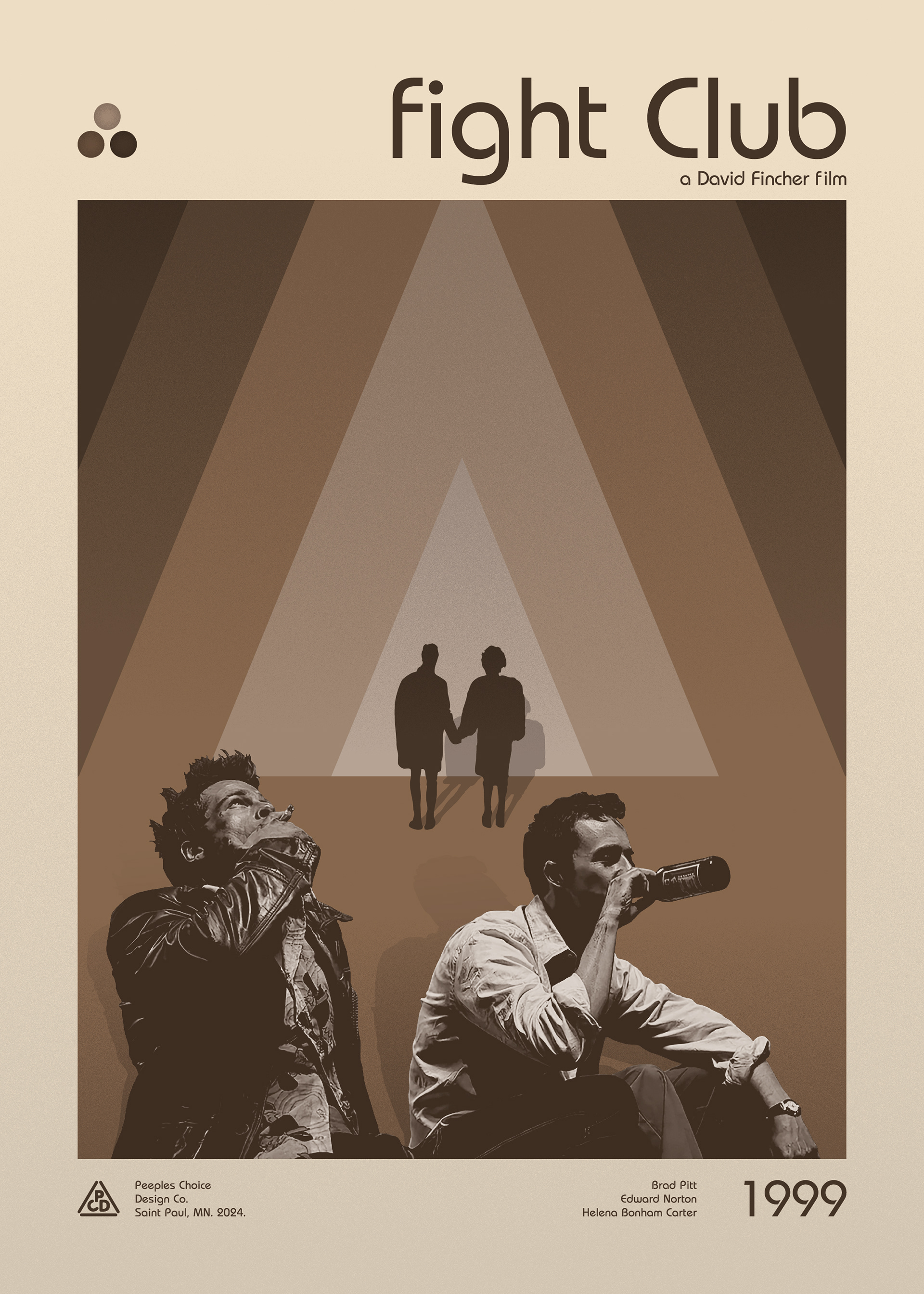 Fight Club - Midcentury Modern Poster Series