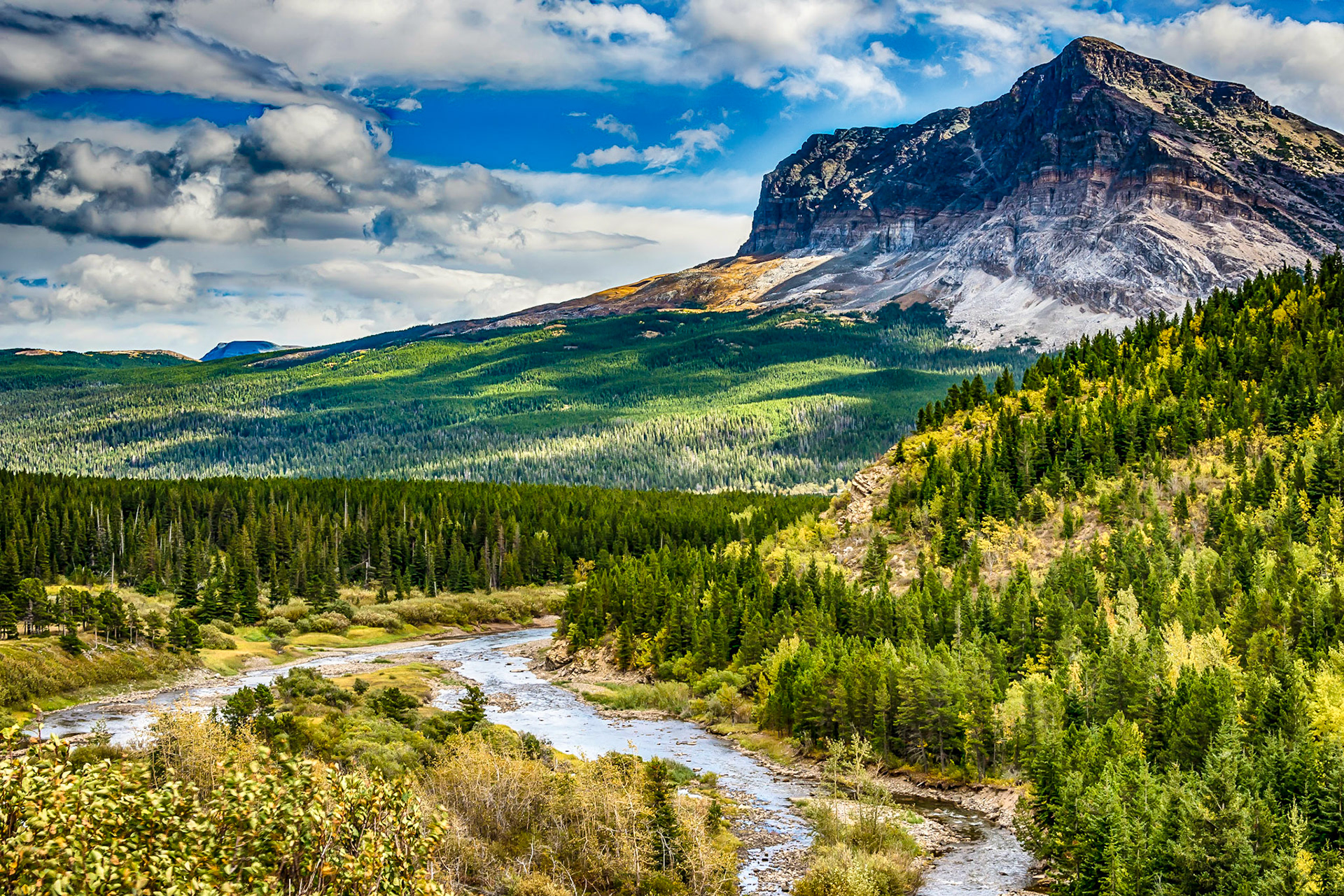 Wynn Mountain - Many Glacier