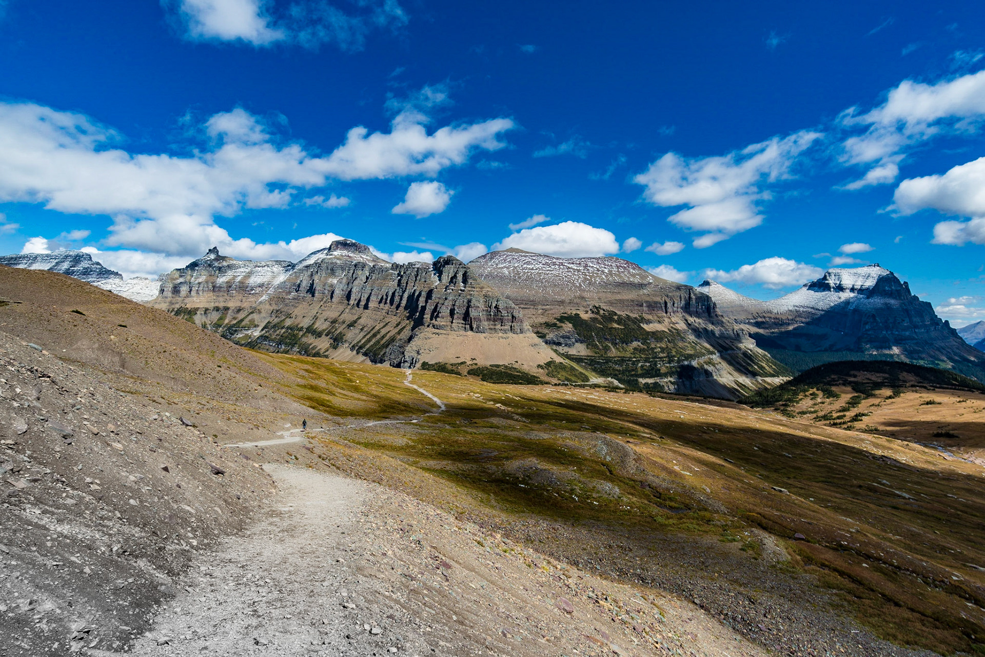 The Trail to Hidden Lake - Logan Pass