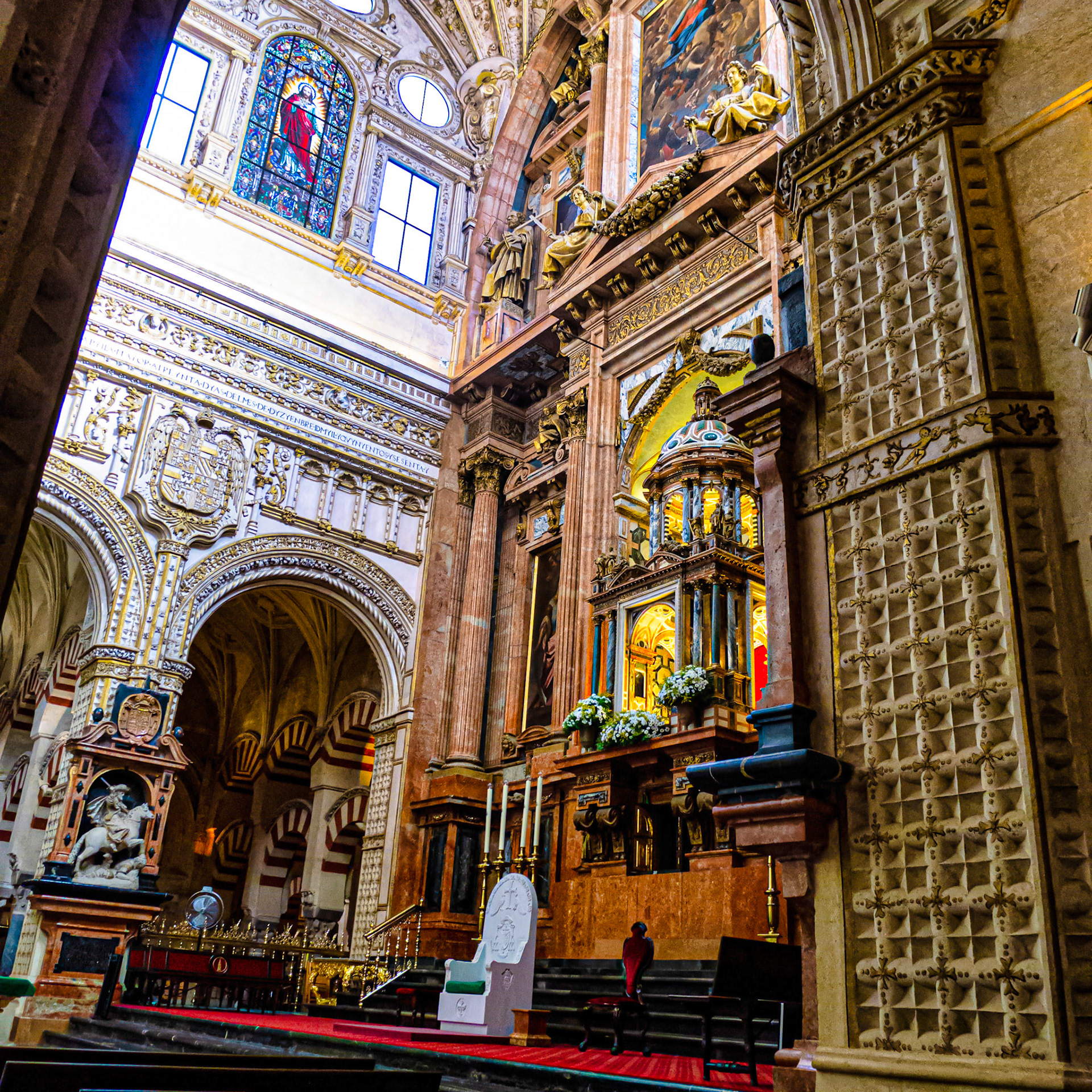 Catholic Cathedral in the Mezquita