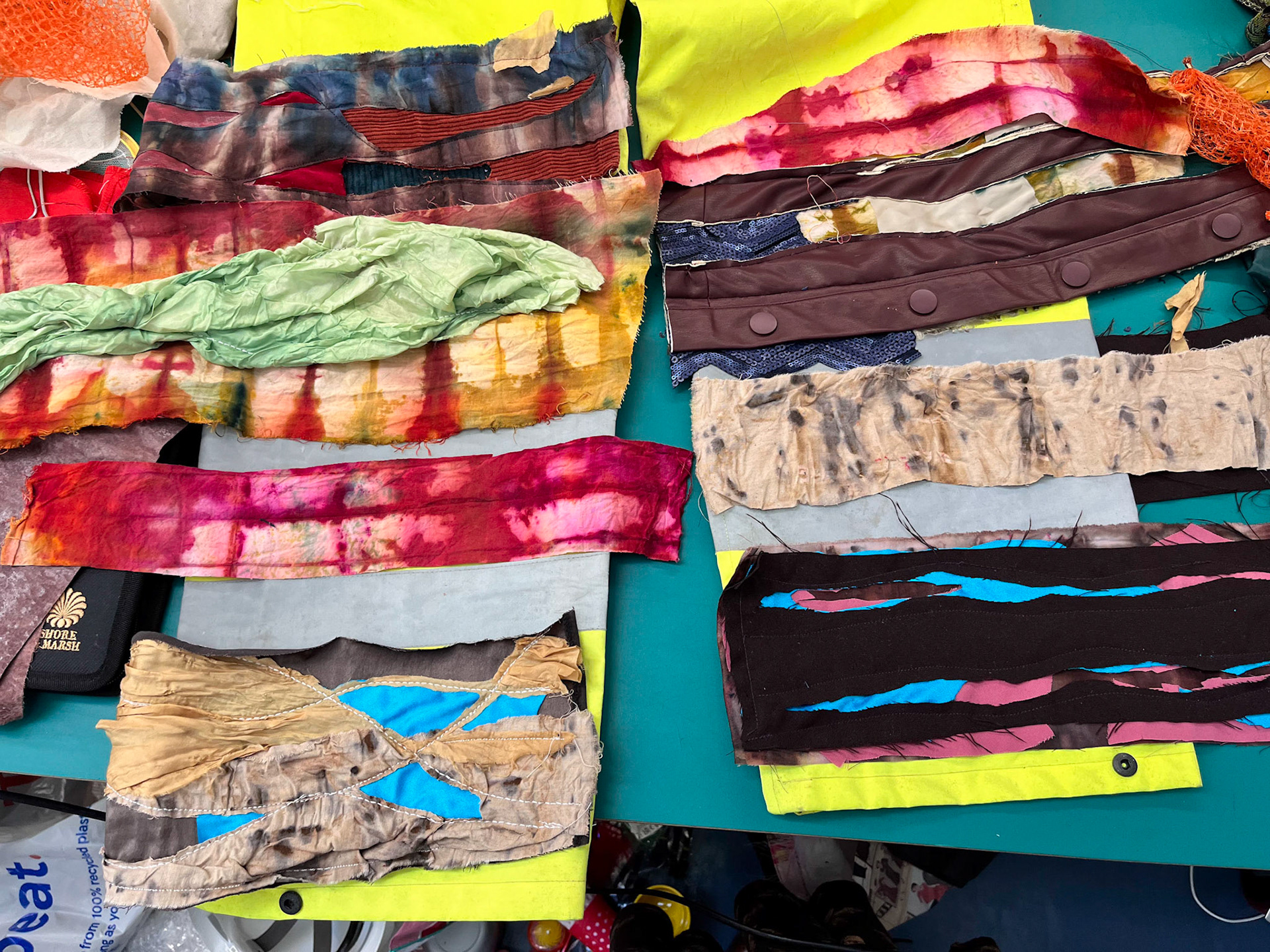 Making the sedimentary layers