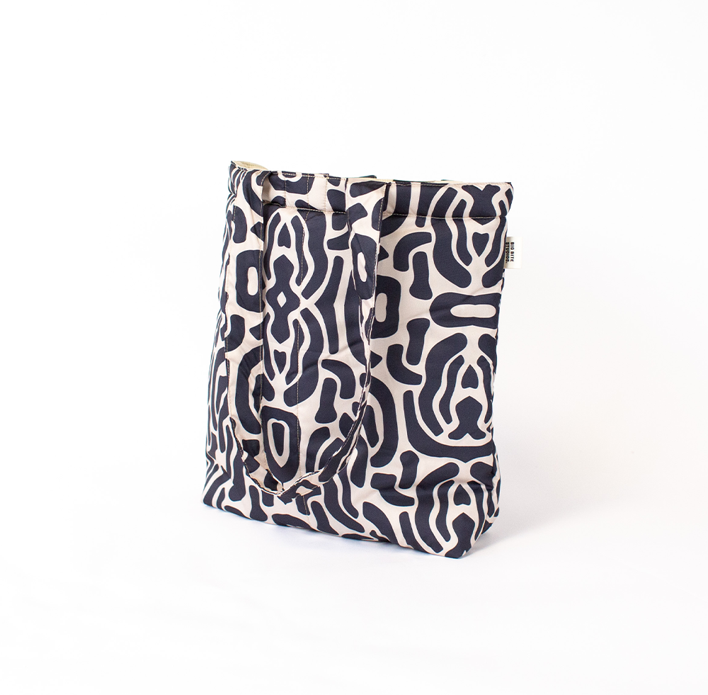 Puffy Tote Bag - Ebb and Flow