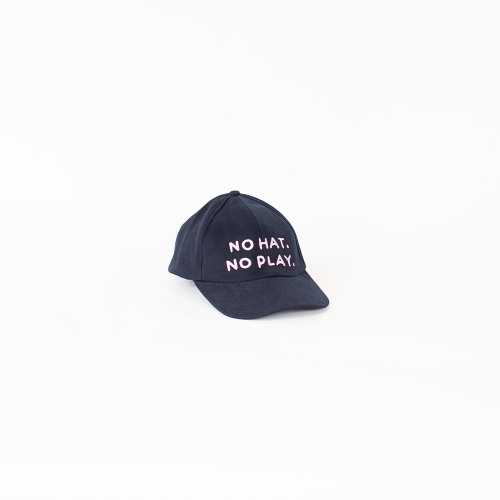 No Hat No Play Cap - Navy