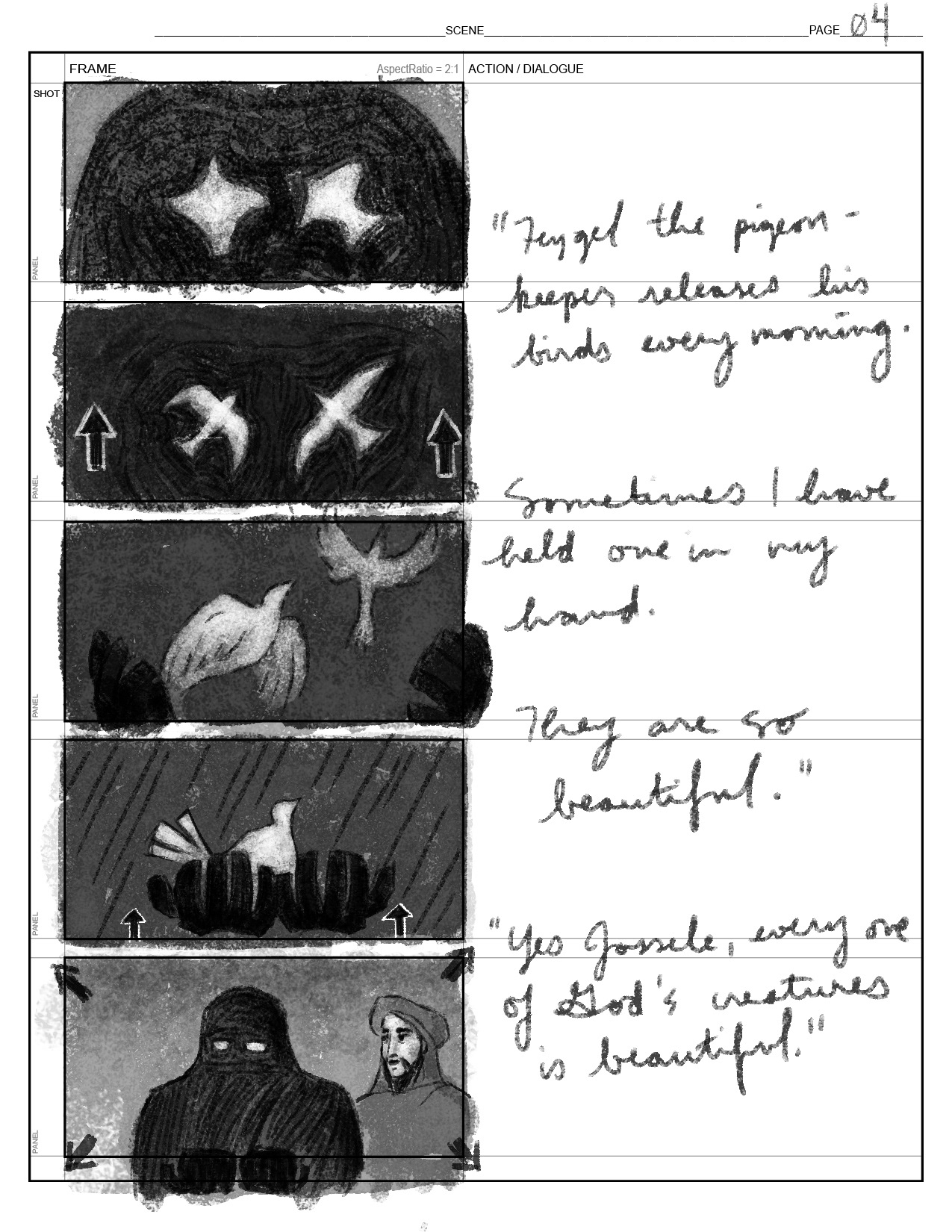 Golem storyboards 4