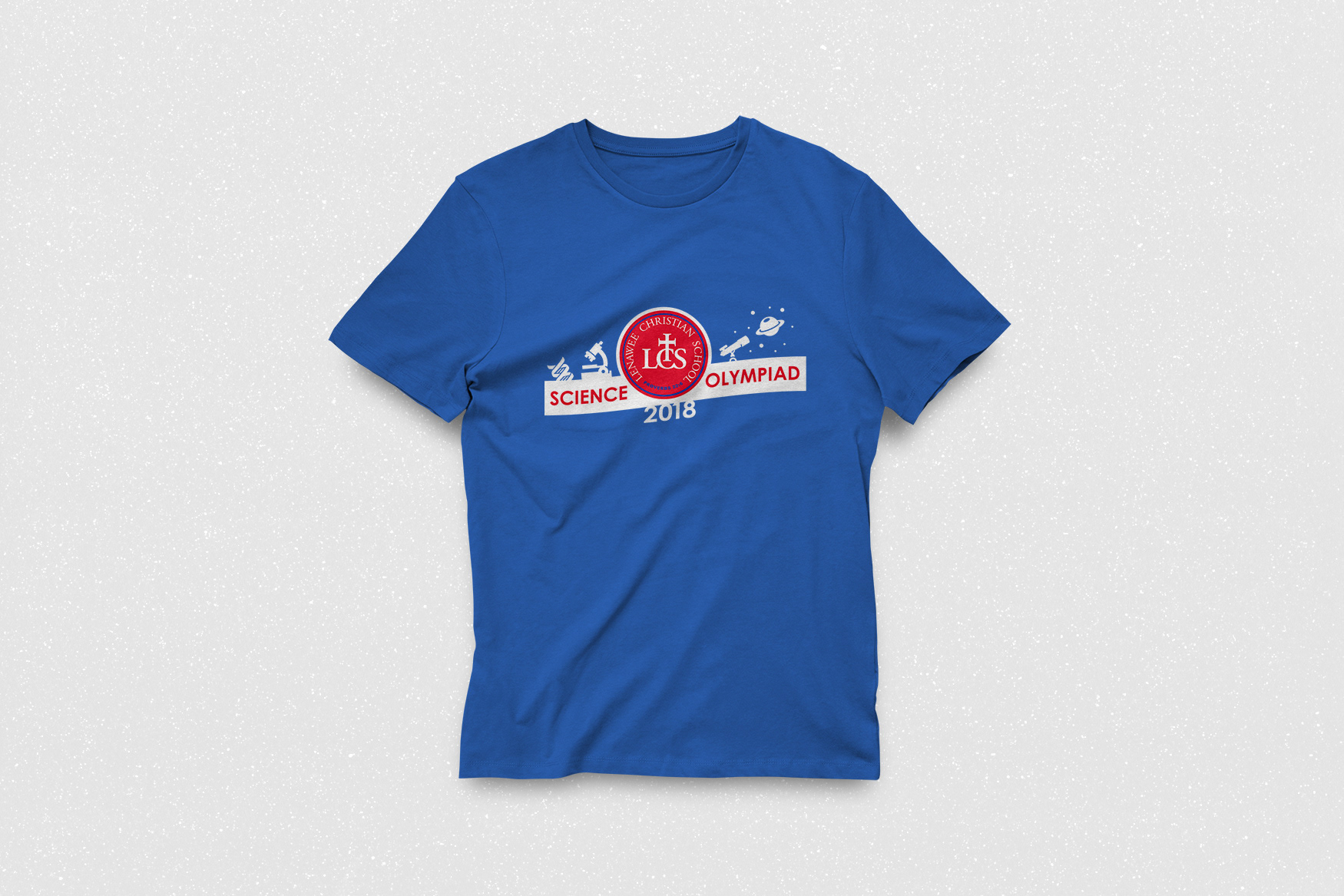 School science competition t-shirt.