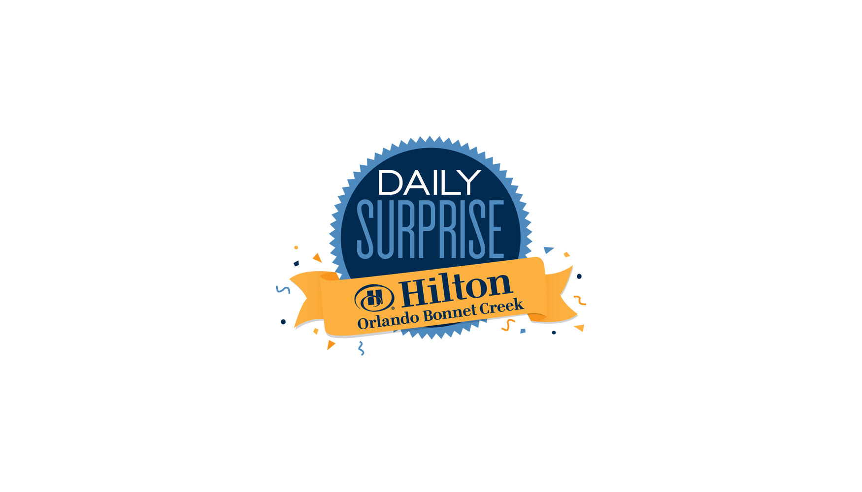 Hilton Orlando Bonnet Creek Daily Surprise logo.