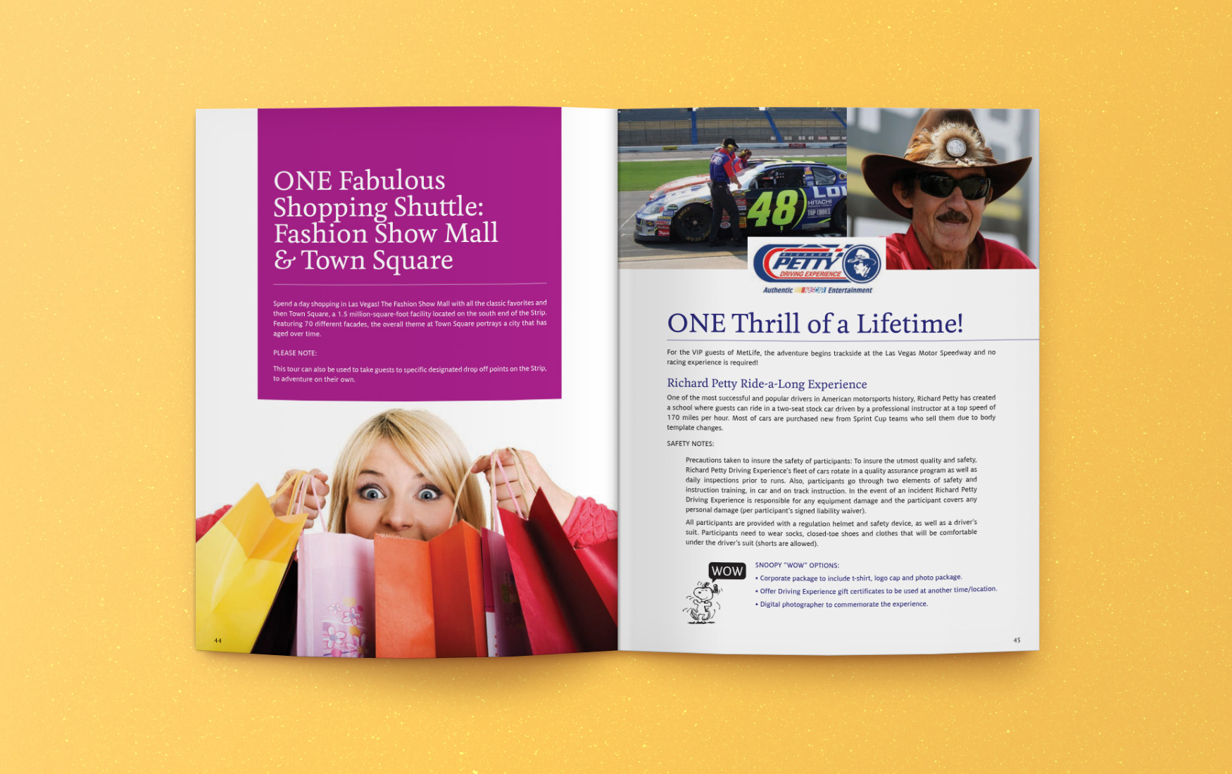 KUONI proposal spread of things to do in the area.