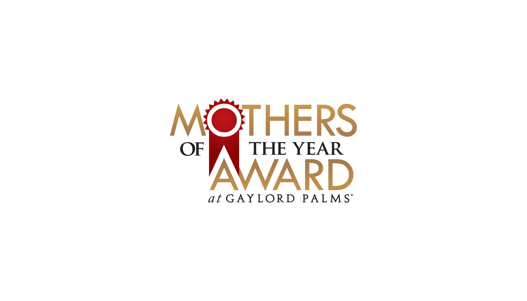Mothers of the Year Award at Gaylord Palms logo.
